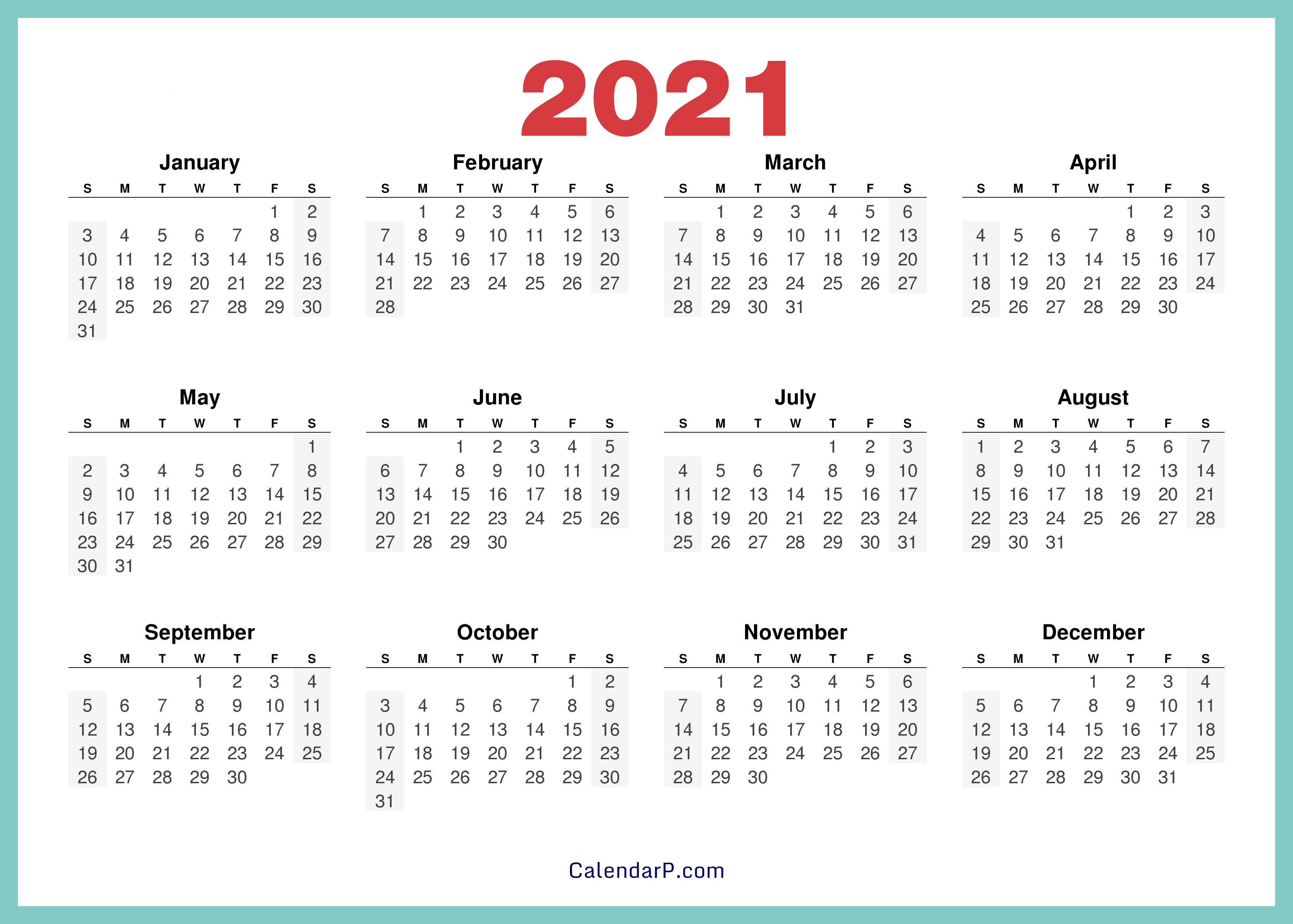 Календарь 2021-2022
